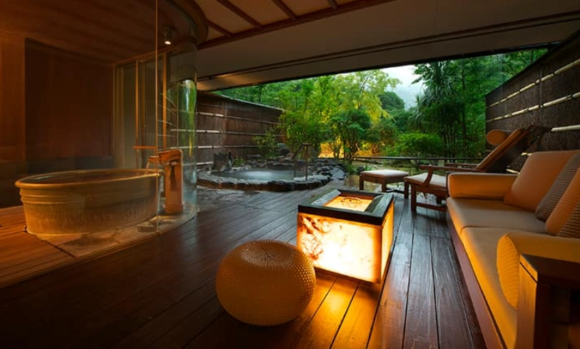 日本溫泉酒店 私人風呂